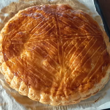 Galette des rois à la frangipane