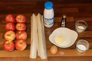 Galette des rois aux pommes