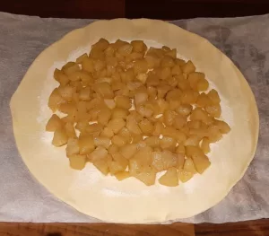Galette des rois aux pommes