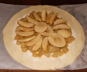 Galette des rois aux pommes
