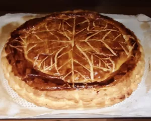 Galette des rois aux pommes