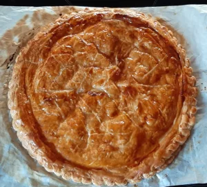 Galette des rois à la pomme