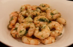 Pâtes aux crevettes