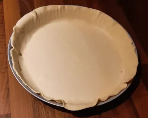Tourte viande hachée et légumes