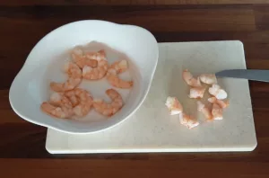 Verrines de crevettes