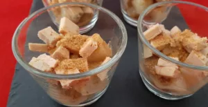 Recette foie gras poire