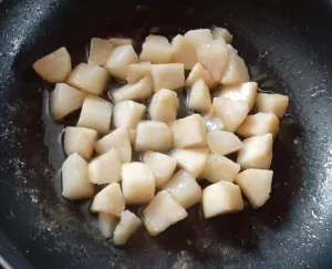 Verrines poire foie gras