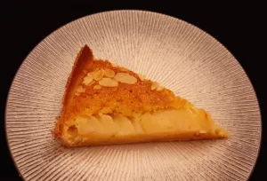 Tarte poire amandine