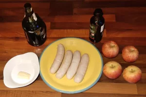 Boudin blanc aux pommes