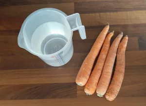 Cuisson carottes vapeur