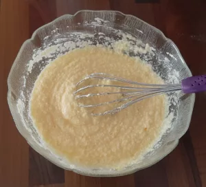 Gâteau kiwi jaune et vert