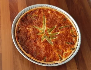 Quiche aux asperges