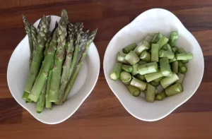 Tarte aux asperges