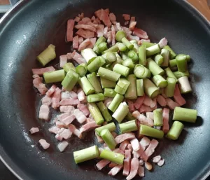 Tarte aux asperges