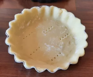 Tartelette à la rhubarbe