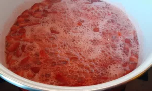 Confiture de fraises