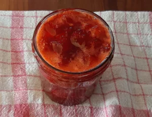 Confiture de fraises