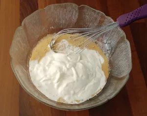 Gâteau à la rhubarbe