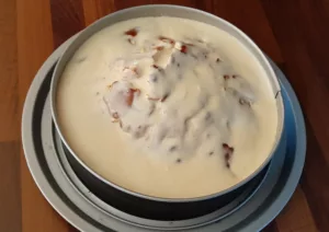 Gâteau à la rhubarbe