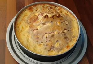 Gâteau à la rhubarbe