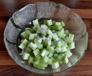 Gâteau à la rhubarbe