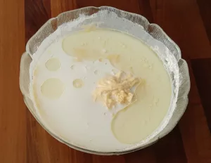 Gâteau à la rhubarbe