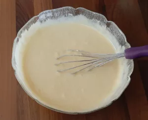 Gâteau à la rhubarbe