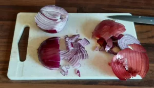 Salade de lentilles vertes