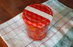 Confiture fraise rhubarbe