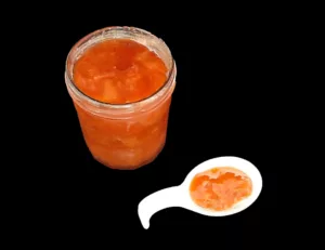 Confiture fraise rhubarbe