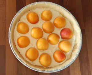 Tarte aux abricots