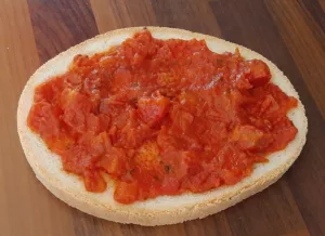 Bruschetta chaude traditionnelle