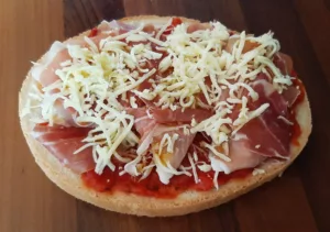 Bruschetta jambon cru