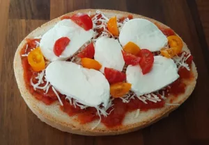 Bruschetta tomates mozzarella