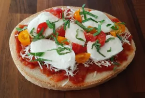 Bruschetta tomates mozzarella