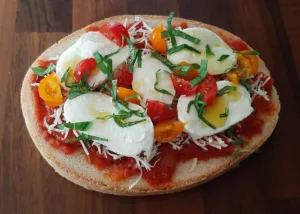 Bruschetta tomates mozzarella