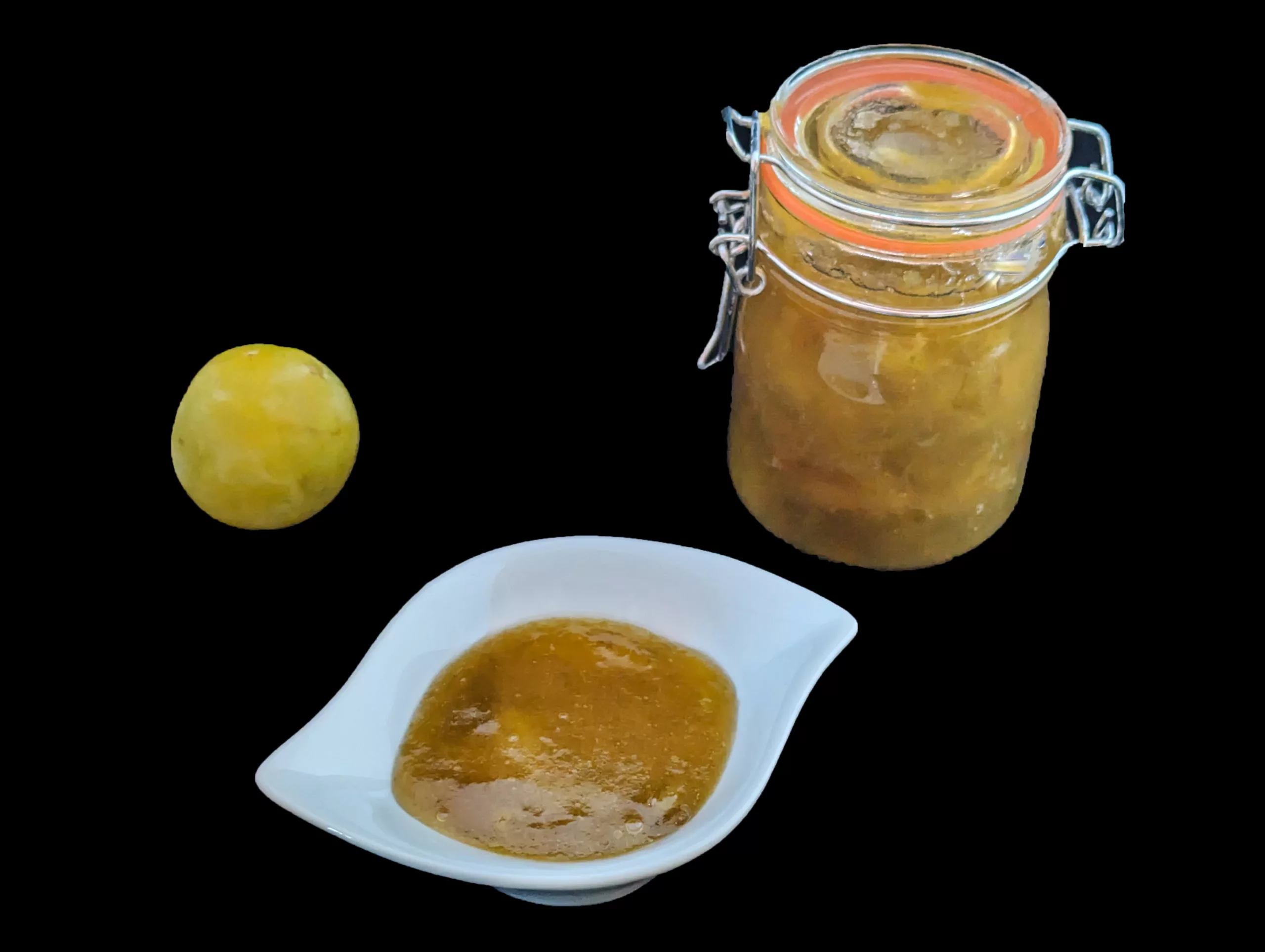 Confiture de Prunes Jaunes Sucrée Maison Recette Authentique