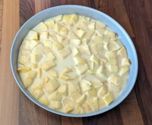 Clafoutis aux pommes