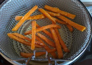 Frites de patates douces