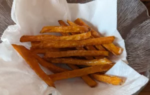 Frites de patates douces