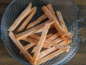 Frites de patates douces