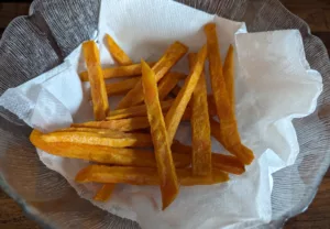 Frites de patates douces