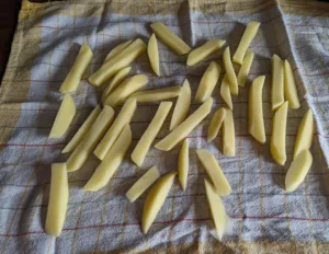 Frites de pommes de terre