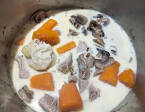 Blanquette de veau cocotte minute