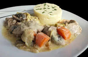Blanquette de veau fondante