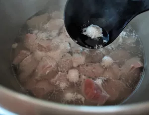 Blanquette de veau cocotte minute