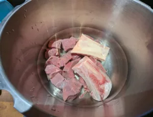 Pot au feu cocotte minute