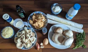 Tourte aux champignons