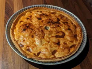 Tourte aux champignons