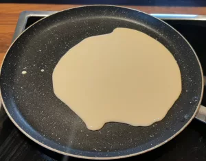 Crêpes au yaourt sans lait